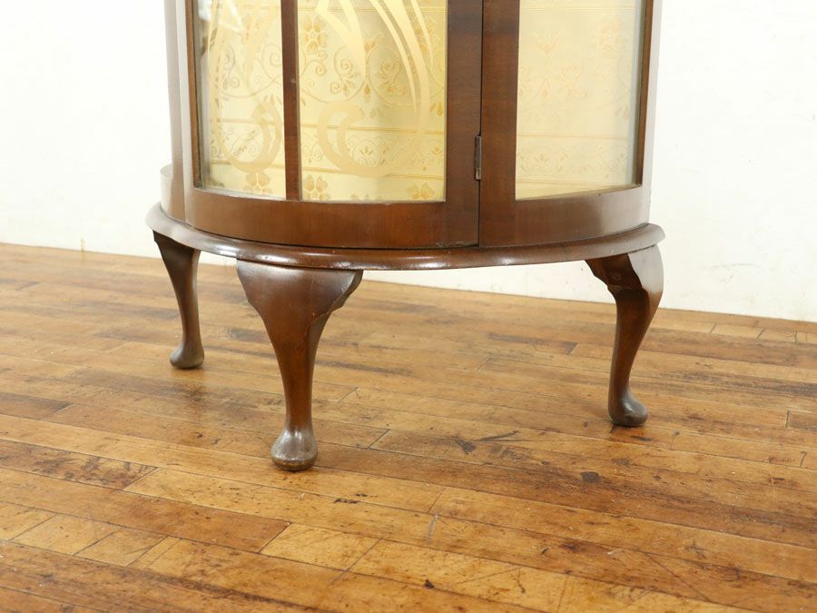 アンティーク家具張替済ショーケース 59419