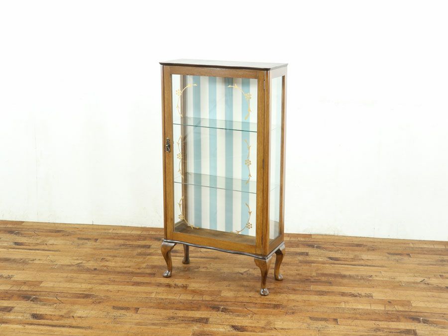 アンティーク家具張替済ショーケース 59420