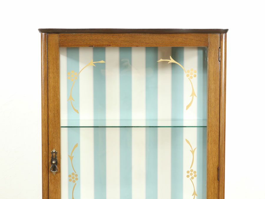 アンティーク家具張替済ショーケース 59420