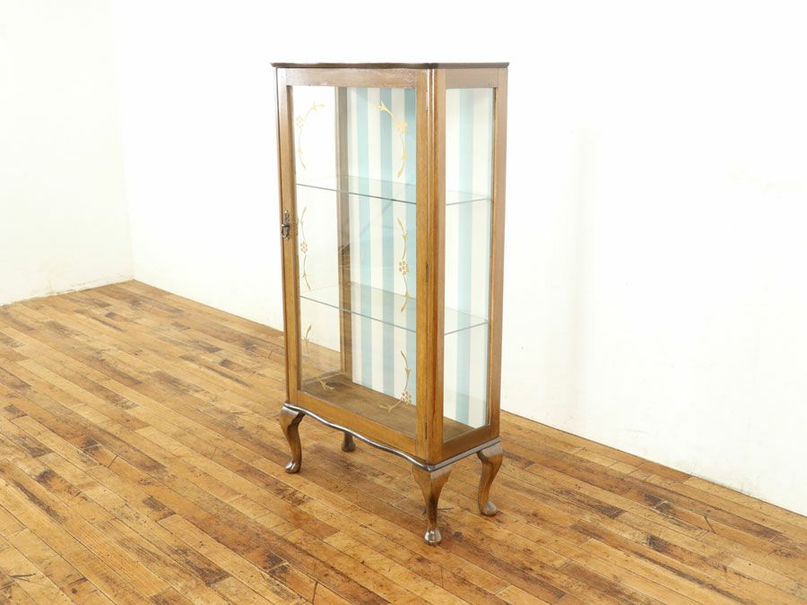 アンティーク家具張替済ショーケース 59420