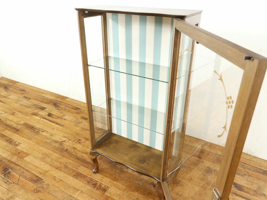 アンティーク家具張替済ショーケース 59420