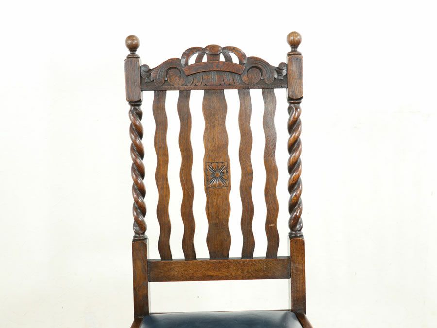 アンティーク家具張替済チェア 59331c