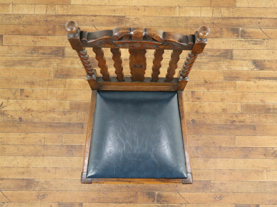 アンティーク家具張替済チェア 59331c