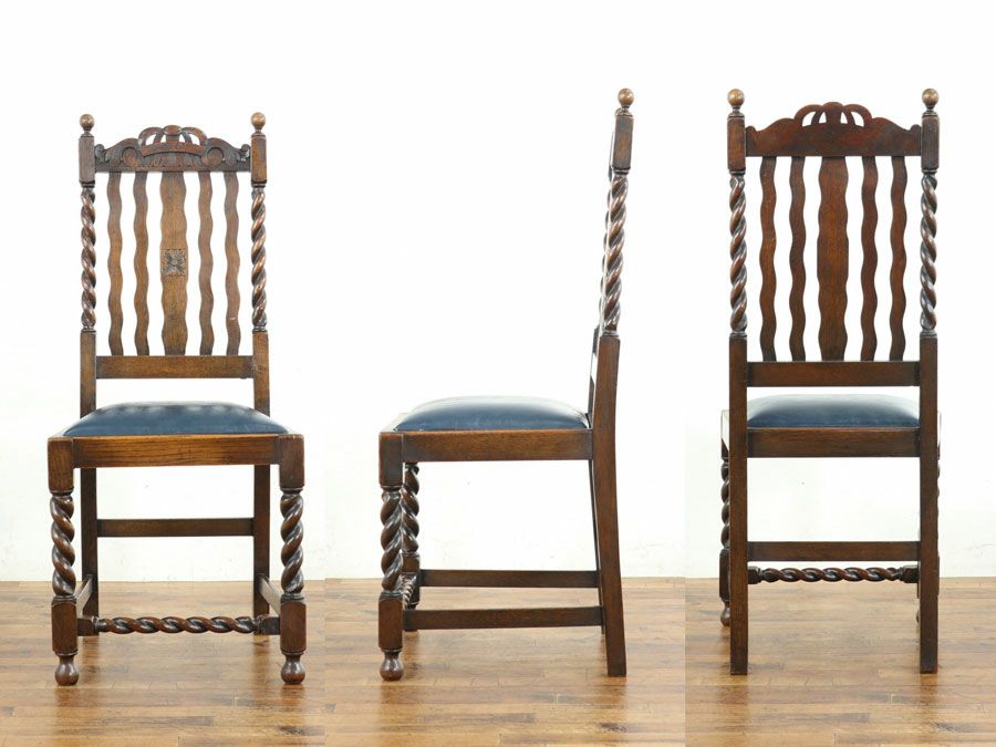 アンティーク家具張替済チェア 59331c