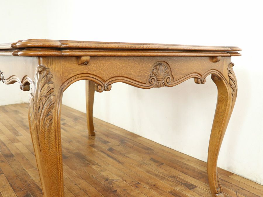 アンティークテーブルチェア6セット 65120b