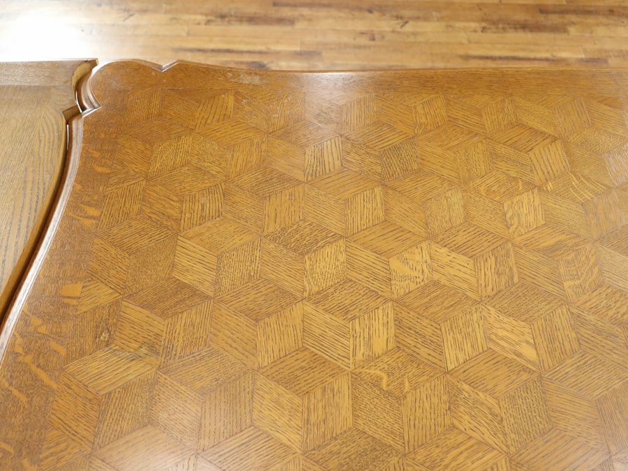 アンティークテーブルチェア6セット 65120b