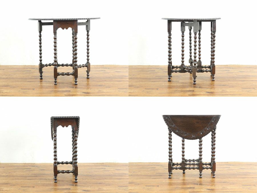 アンティーク家具ゲートレッグ 59392