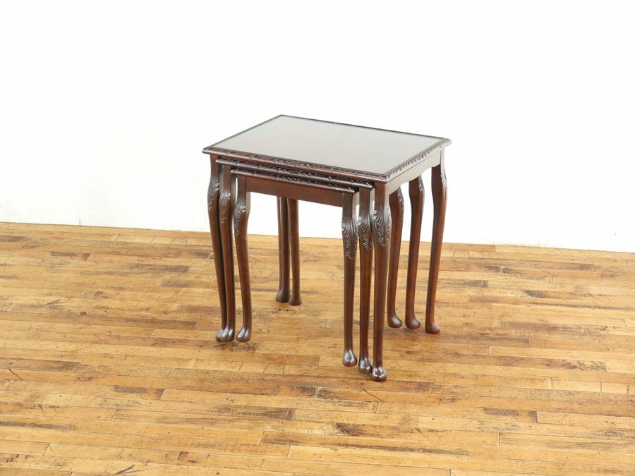 アンティーク家具ネストテーブル 59488