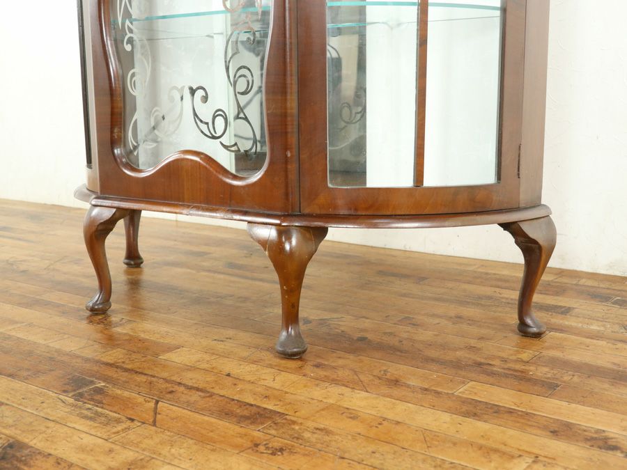 アンティーク家具張替済ショーケース 59461