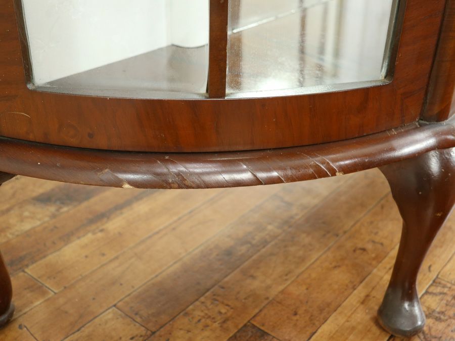 アンティーク家具張替済ショーケース 59461