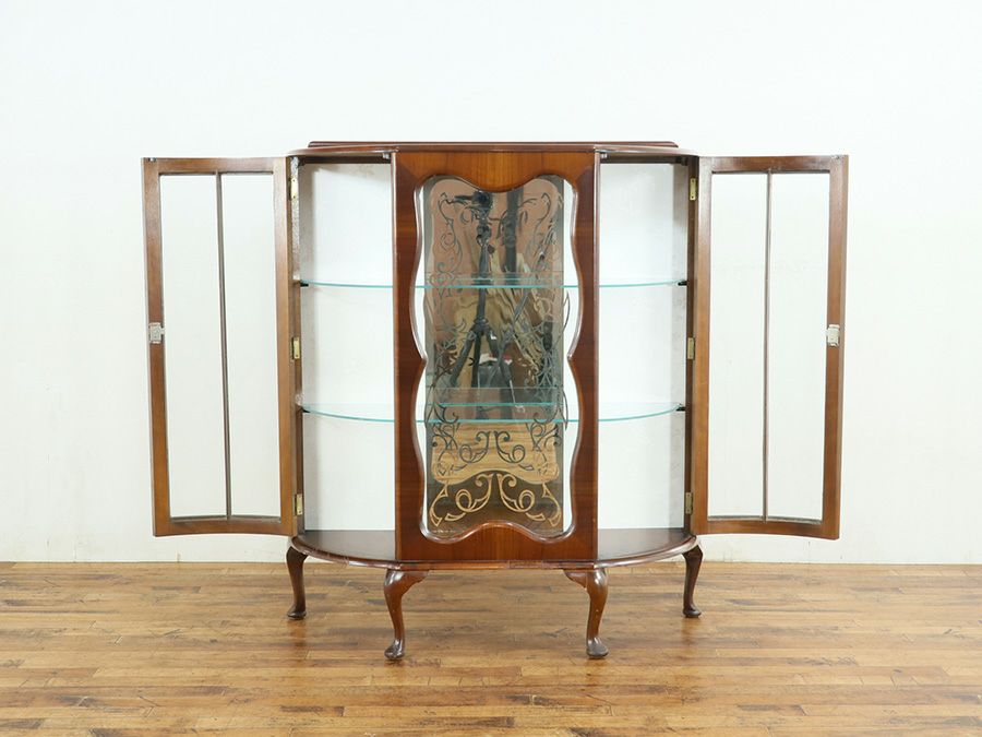 アンティーク家具張替済ショーケース 59461