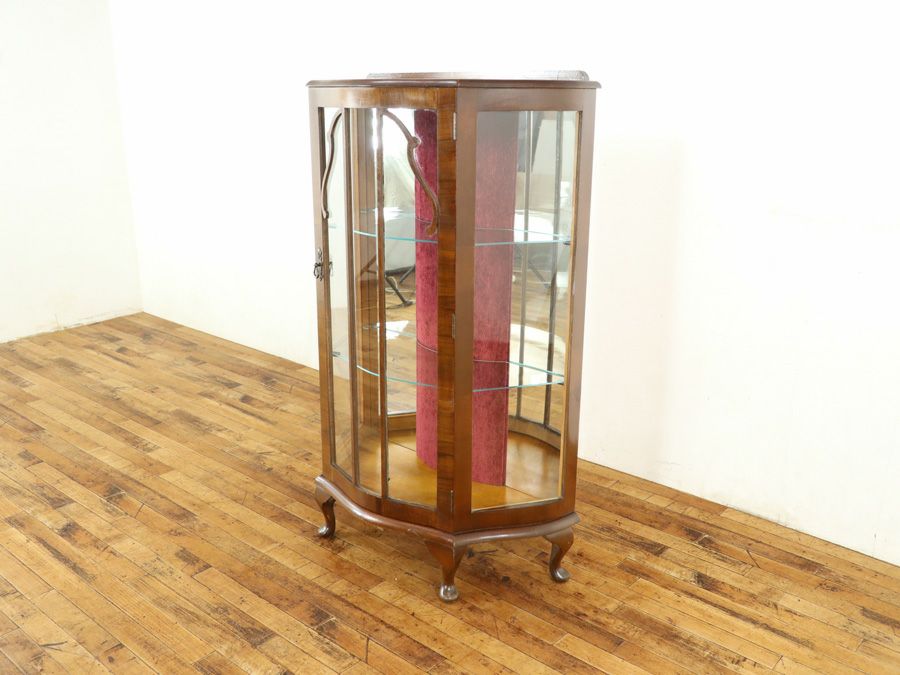 アンティーク家具張替済ショーケース 59472