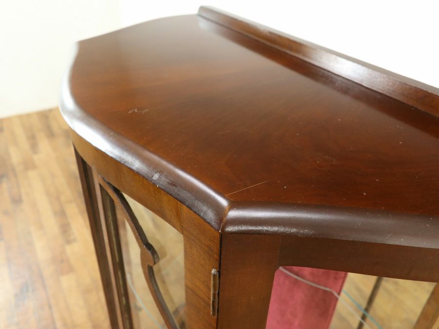 アンティーク家具張替済ショーケース 59472