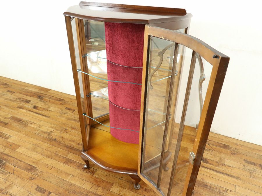 アンティーク家具張替済ショーケース 59472