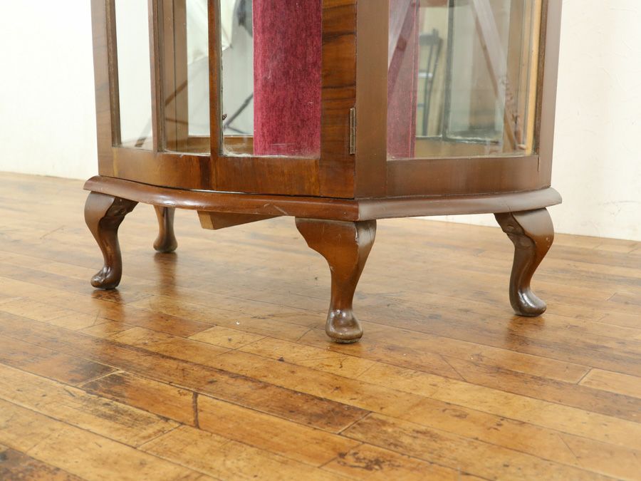 アンティーク家具張替済ショーケース 59472