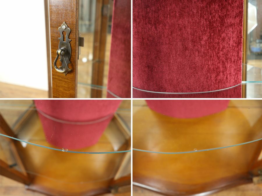 アンティーク家具張替済ショーケース 59472