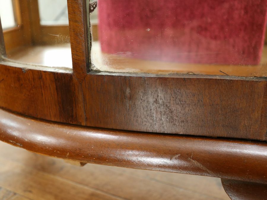 アンティーク家具張替済ショーケース 59472