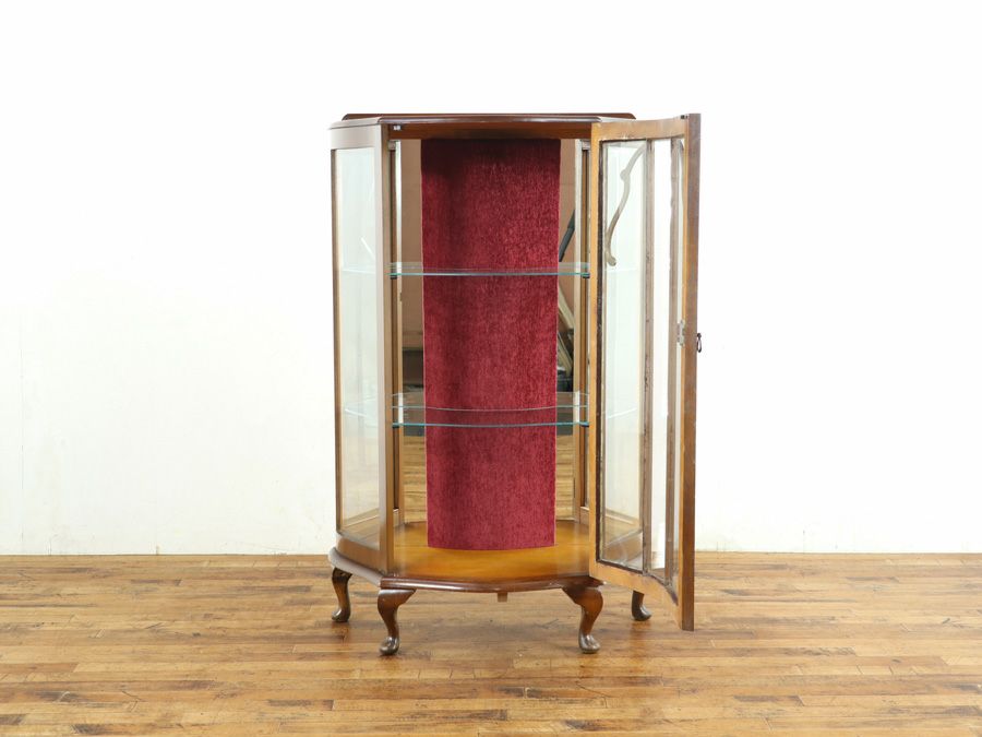 アンティーク家具張替済ショーケース 59472