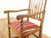 アンティーク家具張替済アームチェア 59434a