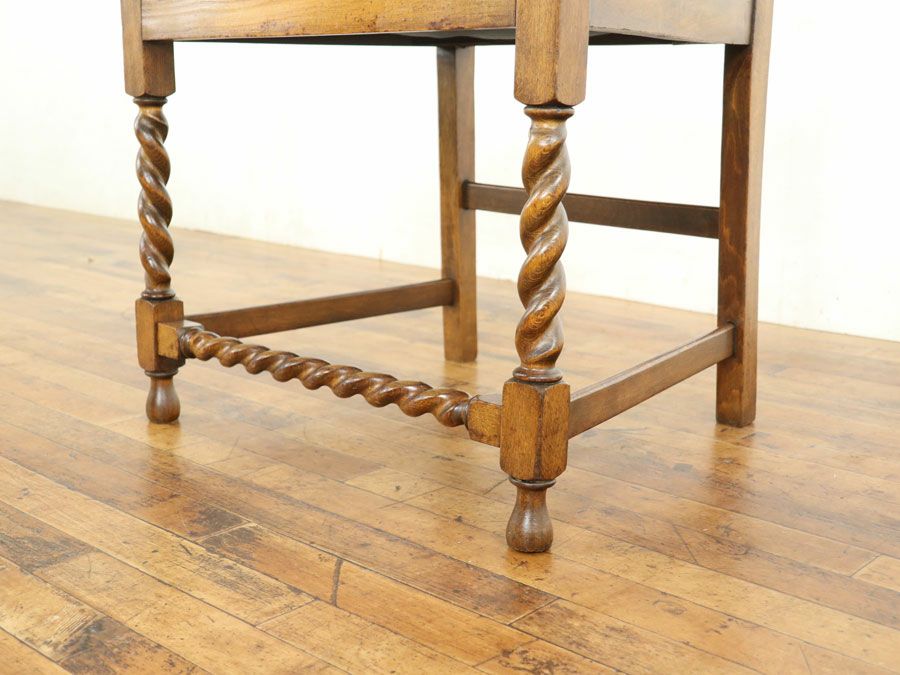 アンティーク家具張替済アームチェア 59434a