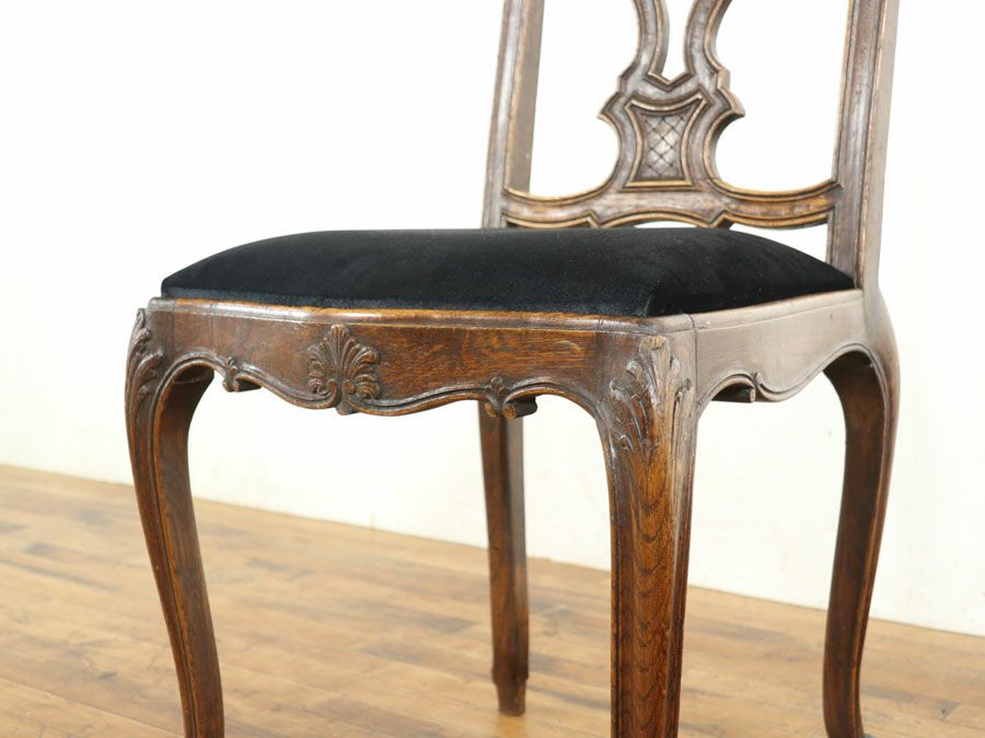 アンティーク家具張替済チェア 65116