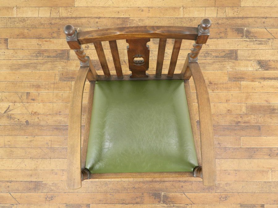 アンティーク家具張替済アームチェア 59464a