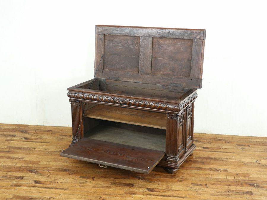 ローボード・コファー　アンティークフレックス