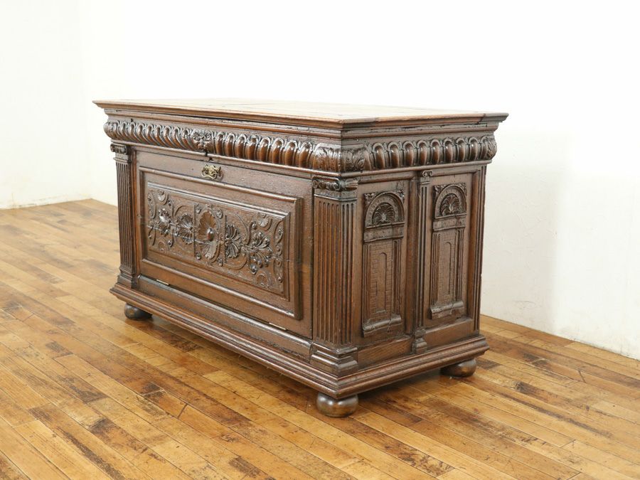 ローボード・コファー　アンティークフレックス