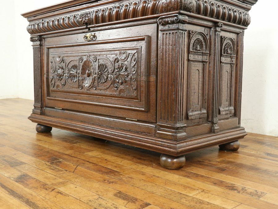 ローボード・コファー　アンティークフレックス