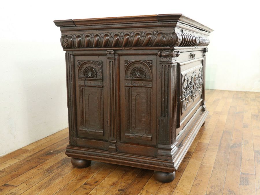 ローボード・コファー　アンティークフレックス