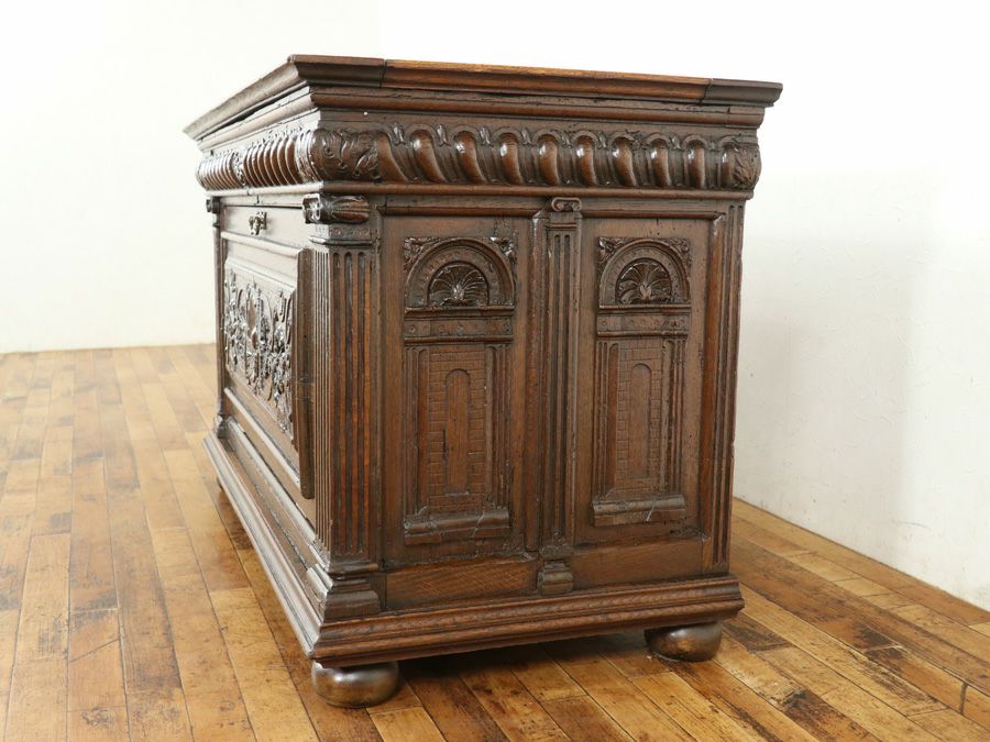 ローボード・コファー　アンティークフレックス