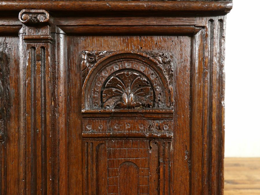 ローボード・コファー　アンティークフレックス