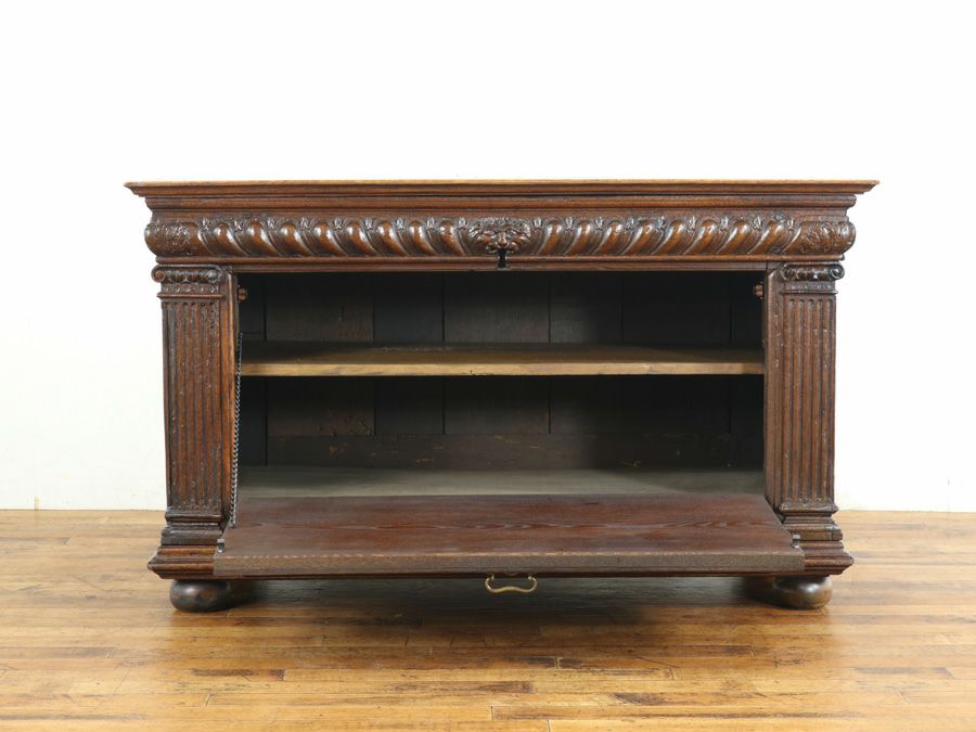 ローボード・コファー　アンティークフレックス