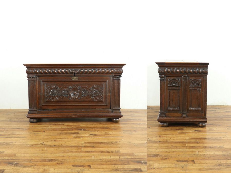 ローボード・コファー　アンティークフレックス