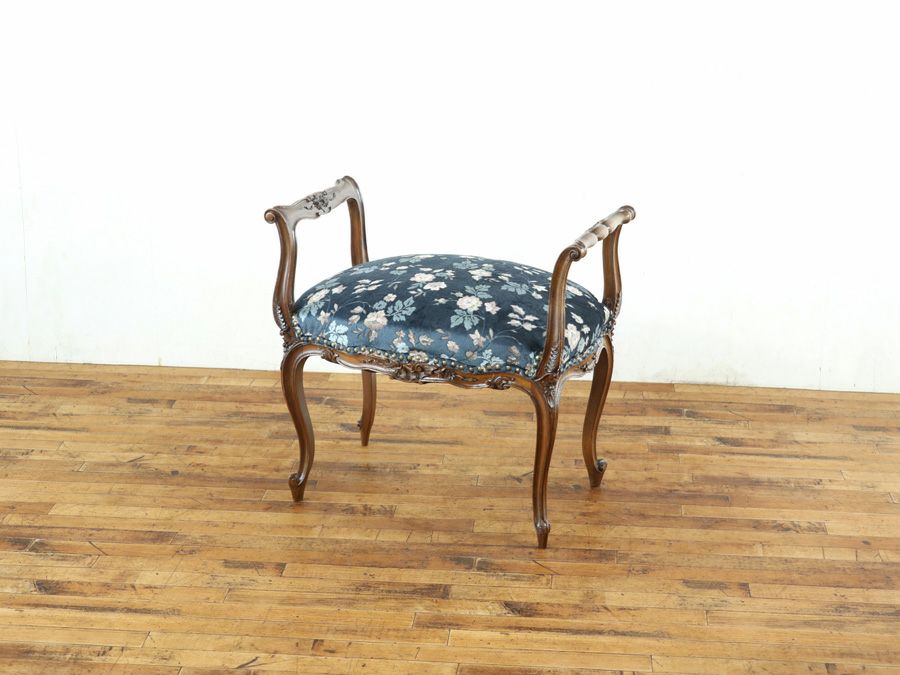 アンティーク張替済 ルイ15世スツール 65143