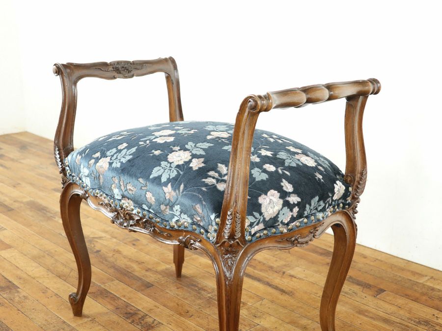 アンティーク張替済 ルイ15世スツール 65143