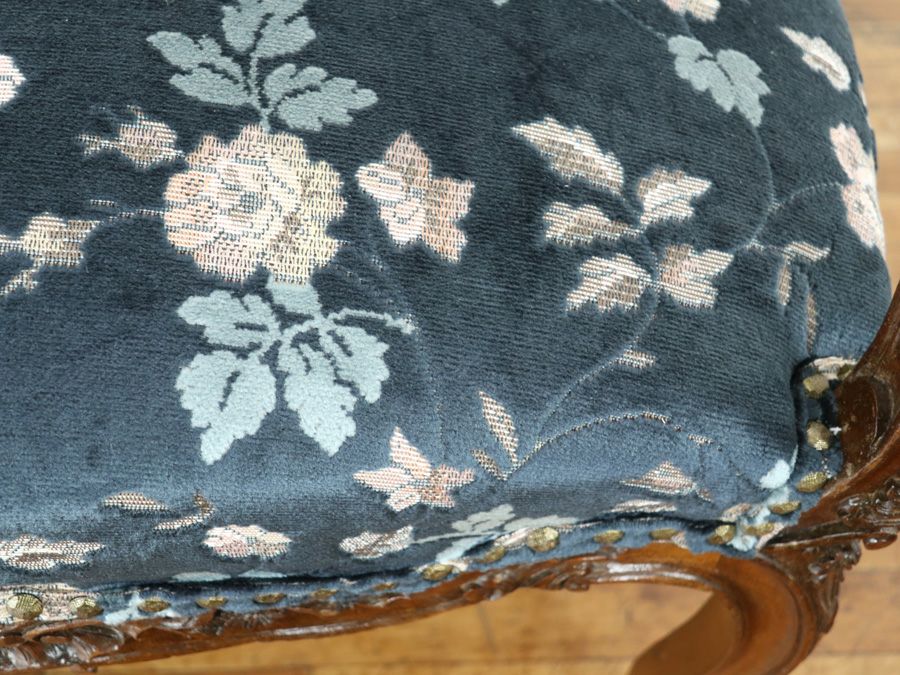 アンティーク張替済 ルイ15世スツール 65143