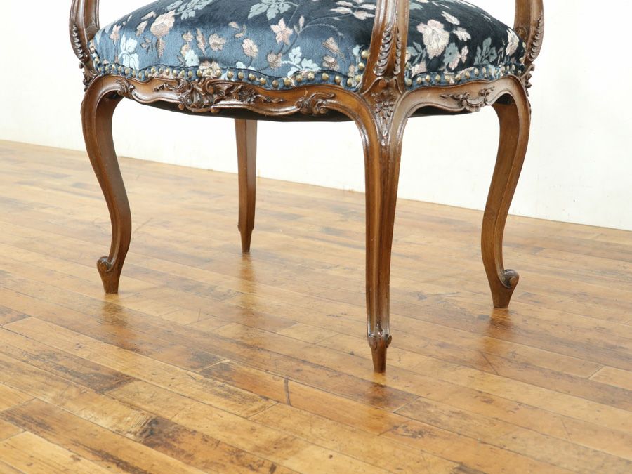 アンティーク張替済 ルイ15世スツール 65143