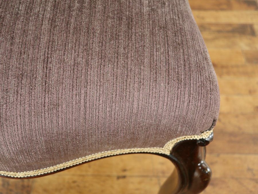 アンティーク家具張替済 バルーンチェア 59250