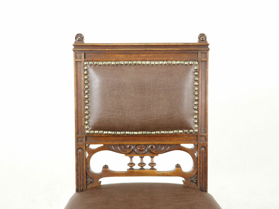 アンティーク張替済 アンリ2世チェア 65018b