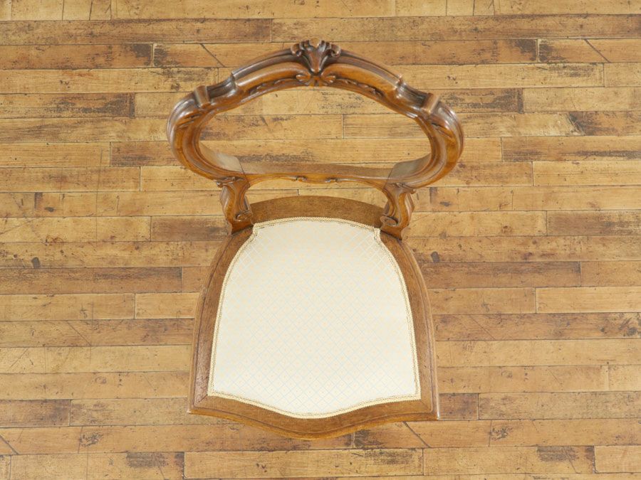 アンティーク張替済 ルイ15世チェア 65035a