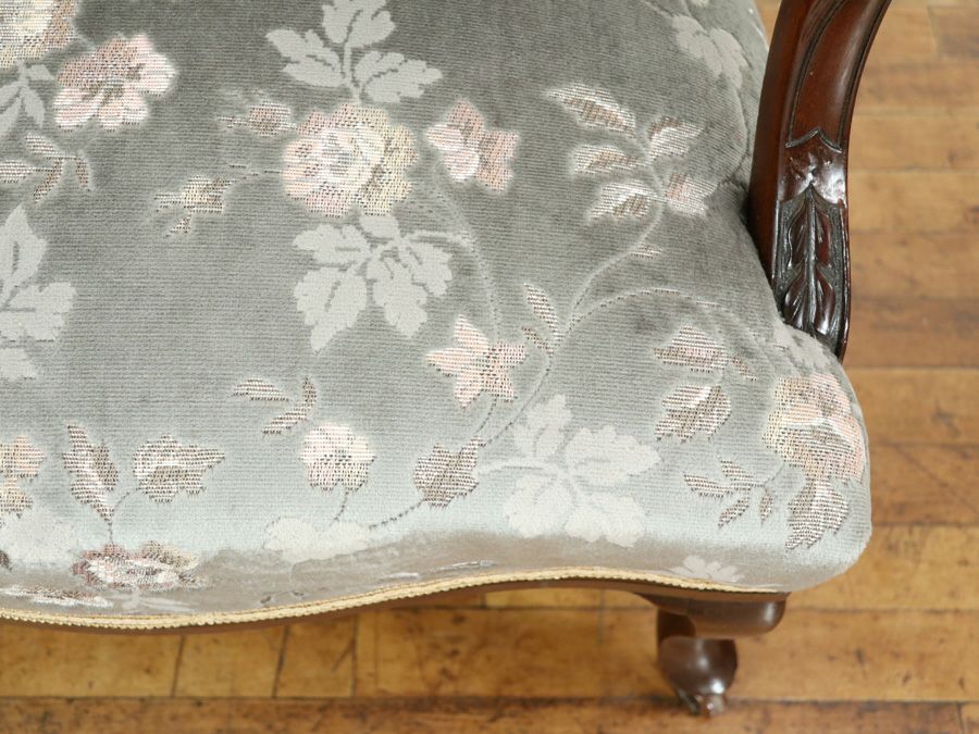アンティーク家具張替済 シングルソファ 59364