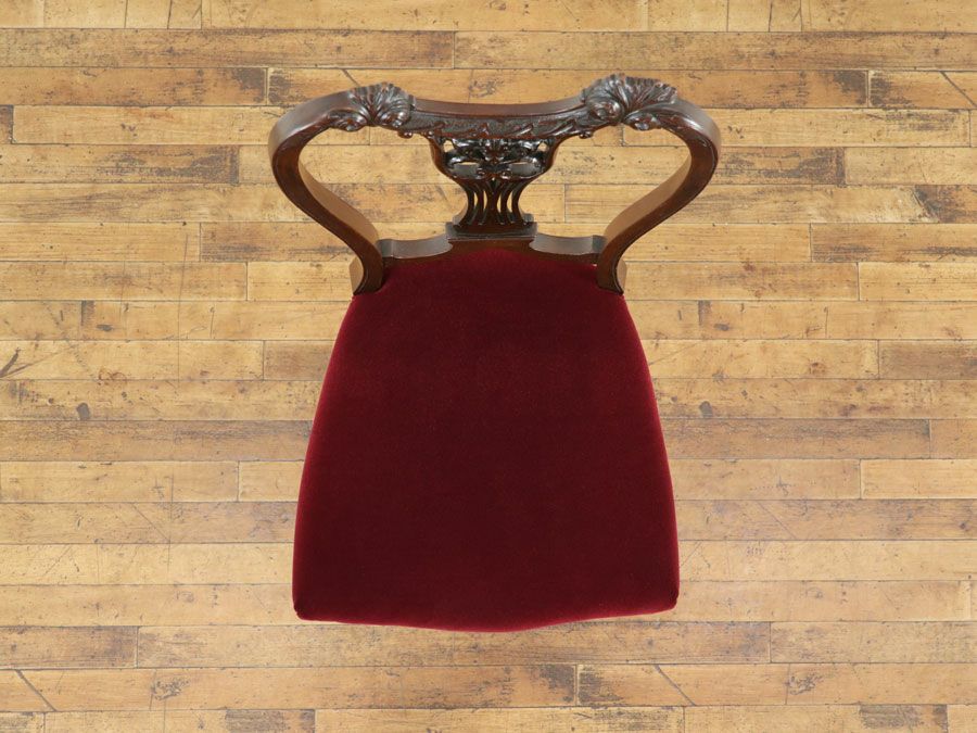 アンティーク張替済 ビクトリアンチェア 59363