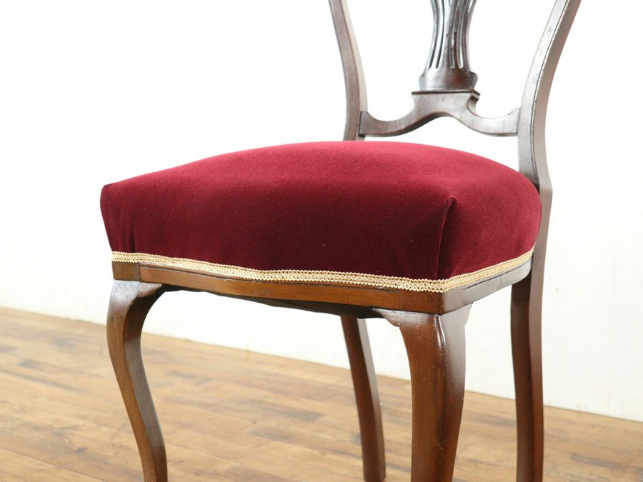 アンティーク張替済 ビクトリアンチェア 59363