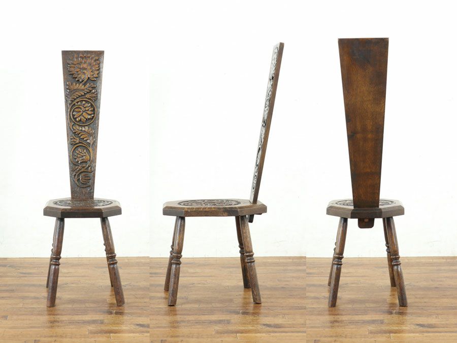 アンティーク家具スピニングチェア 59708