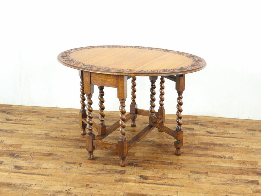 アンティーク家具ゲートレッグテーブル 59529