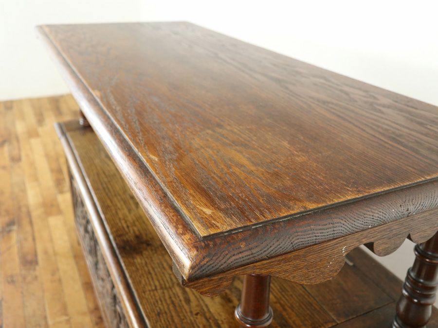 アンティーク家具モンクスベンチ 59707