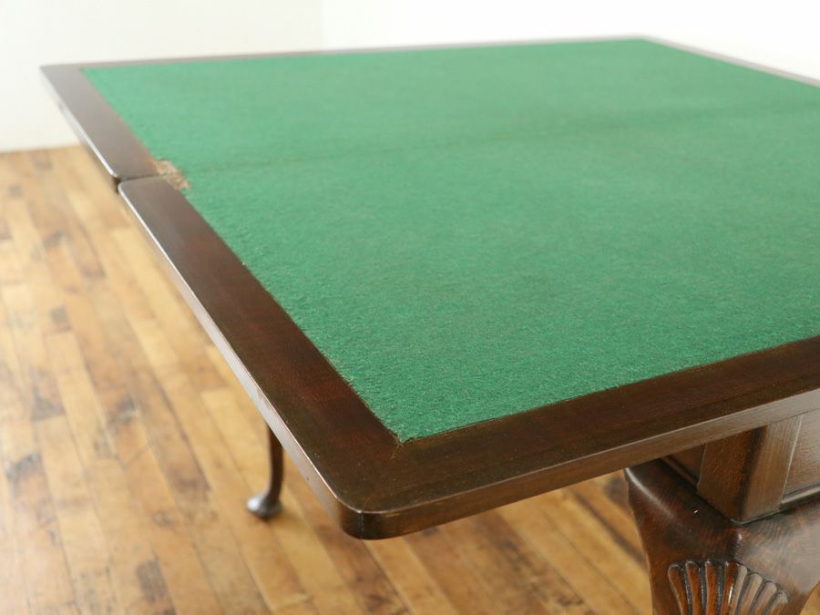 イギリスアンティーク家具ゲームテーブル 59591