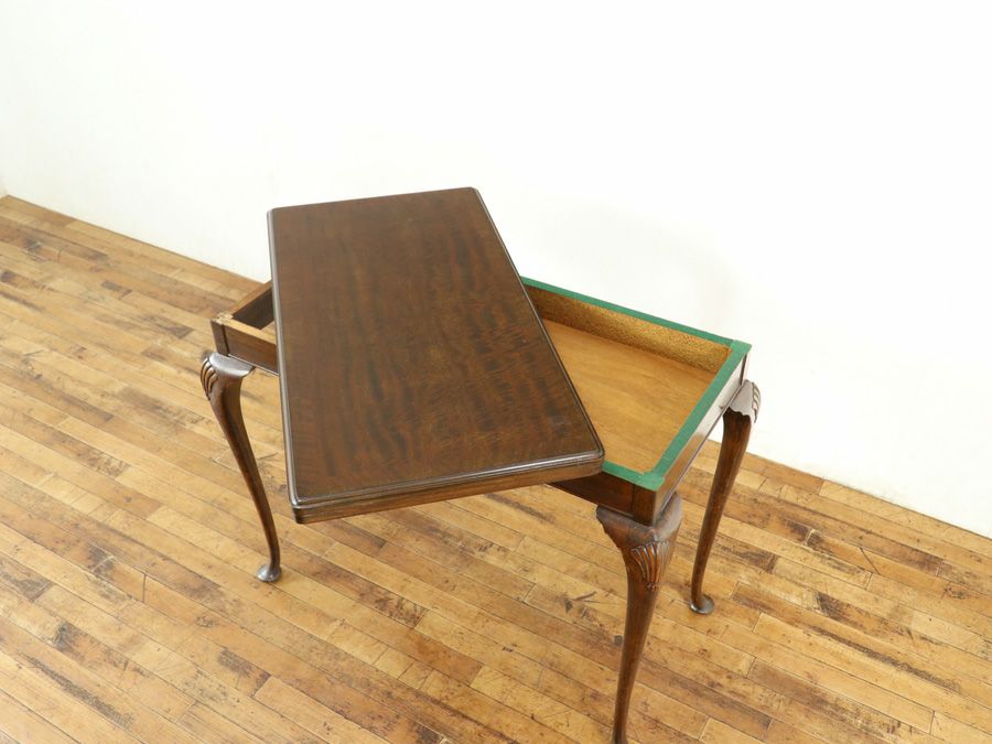 イギリスアンティーク家具ゲームテーブル 59591