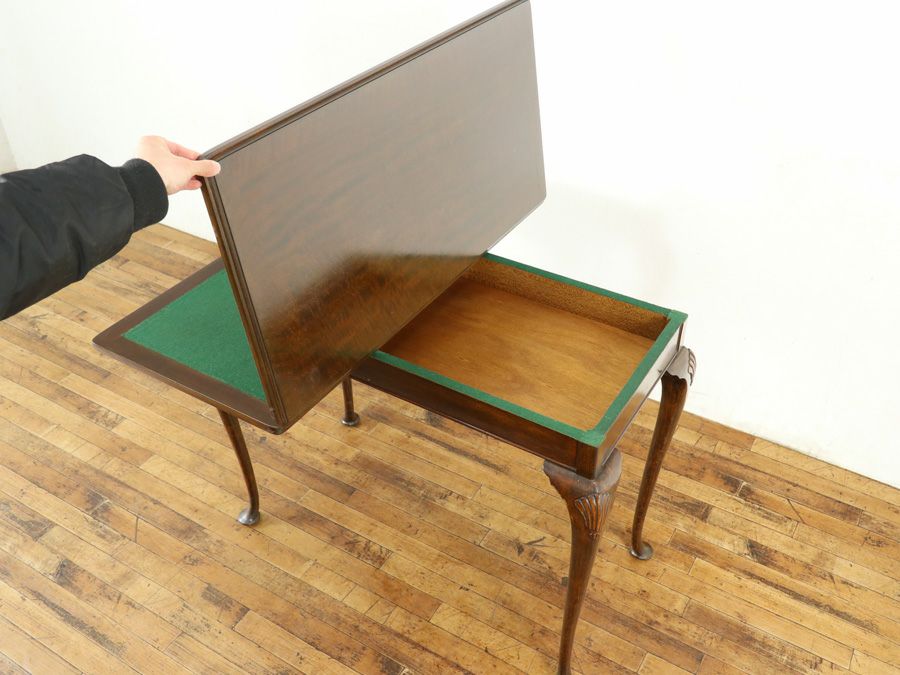 イギリスアンティーク家具ゲームテーブル 59591